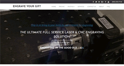 Desktop Screenshot of engraveyourgift.com